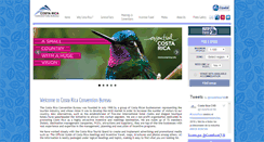 Desktop Screenshot of costaricacvb.com